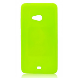 Gumené púzdro Nokia Lumia 540 green